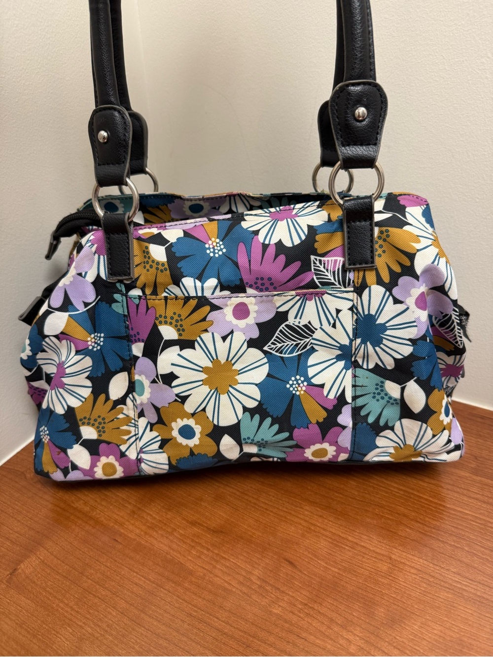 Lily Bloom Maggie Satchel Handbag EUC - Picture 3 of 15